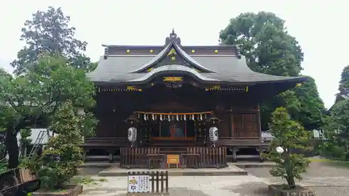 阿豆佐味天神社 立川水天宮の本殿