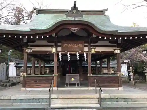 河桁御河辺神社の本殿