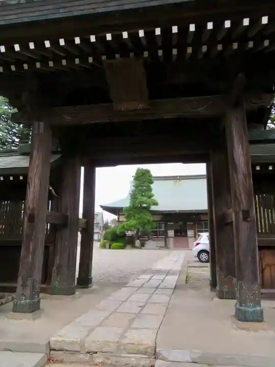 長徳寺の山門・神門