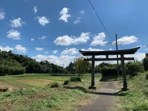 熊野神社の鳥居