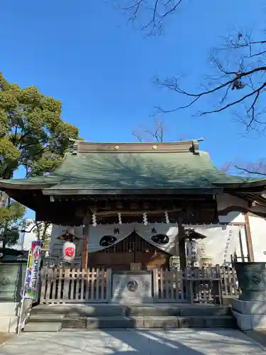 松戸神社の本殿・本堂