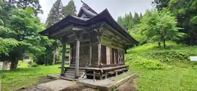 子安大明神の本殿・本堂