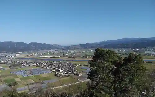 香山昇竜大観音の景色