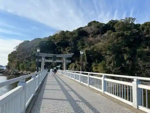 八百富神社の鳥居