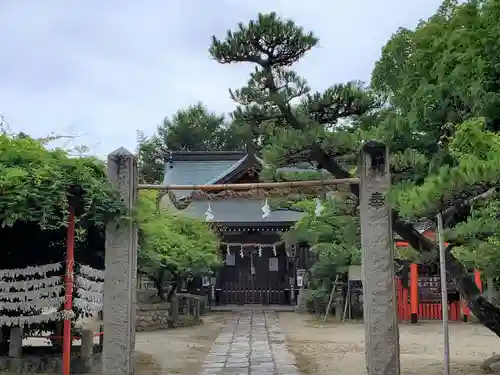 臂岡天満宮の鳥居