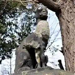 晴門田神社の狛犬