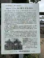 鏡作伊多神社の歴史