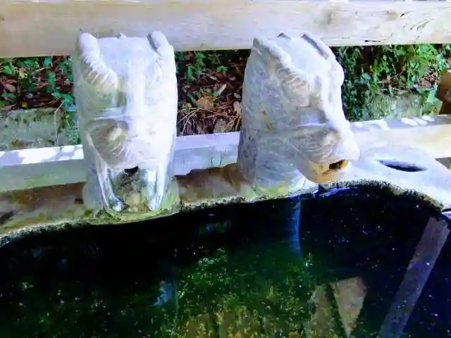 素鵞熊野神社の手水舎