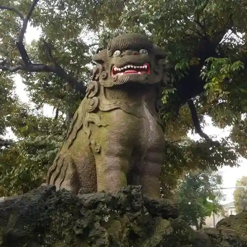 天祖神社の狛犬