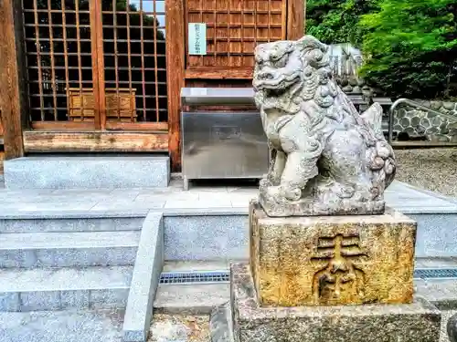 荒太神社の狛犬