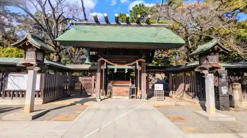 意富比神社の山門・神門