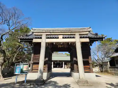 御厨神社の鳥居