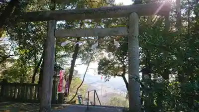 唐澤山神社の鳥居