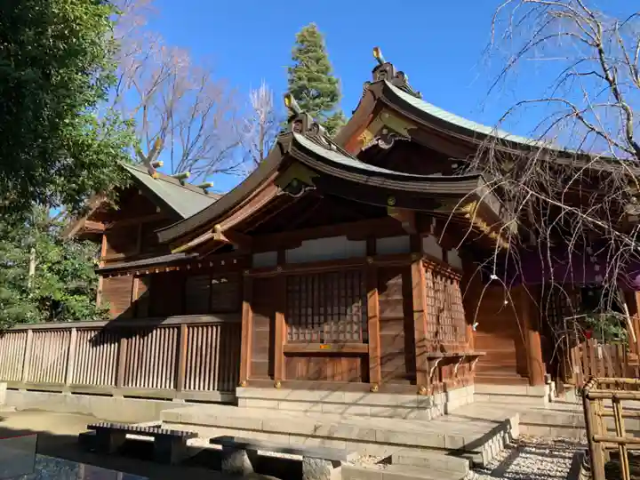 新田神社の本殿・本堂