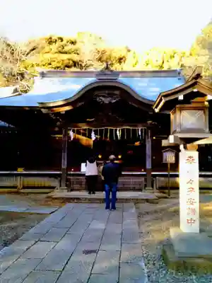 畑子安神社の本殿・本堂