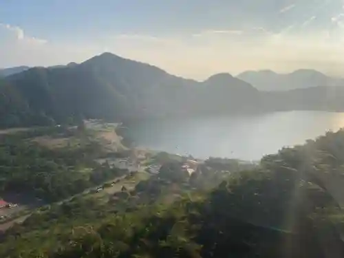 榛名富士山神社の景色