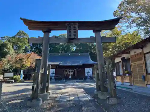 積川神社の鳥居