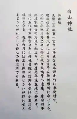 白山神社(東京都)