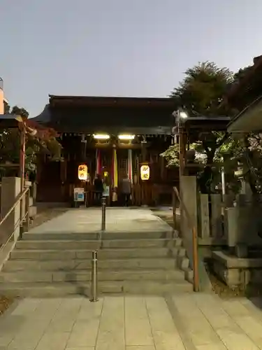 堤根神社の本殿・本堂