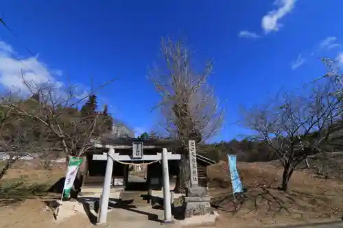 大六天麻王神社の鳥居