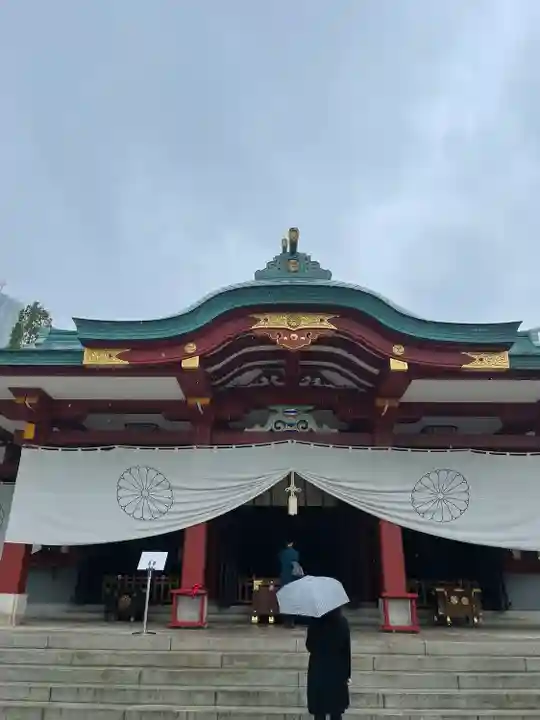 日枝神社の本殿・本堂
