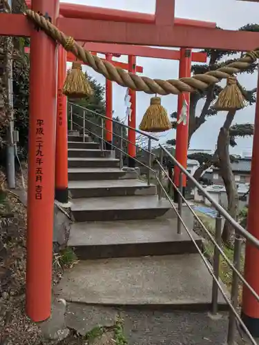 荒熊神社の鳥居