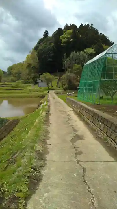 伊勢神明社の周辺