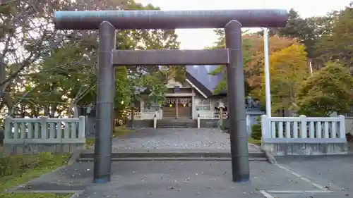 厚岸真龍神社の鳥居