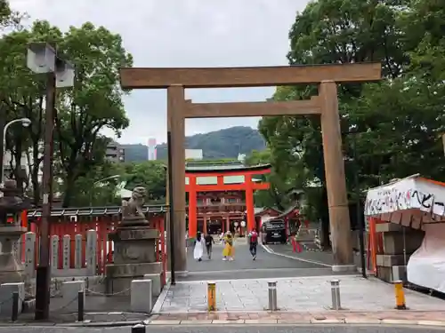 生田神社の鳥居