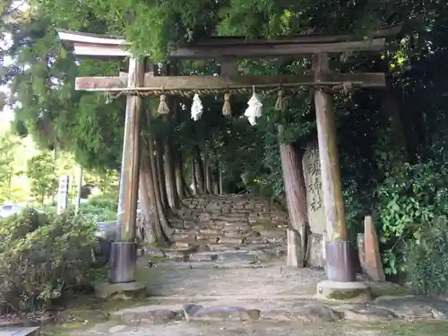 神魂神社の鳥居