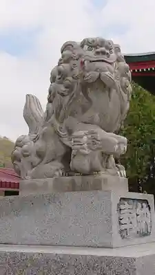 栗山天満宮の狛犬