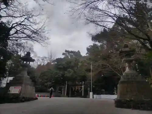 枚岡神社の鳥居