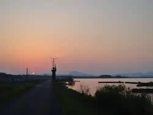 水神社の景色