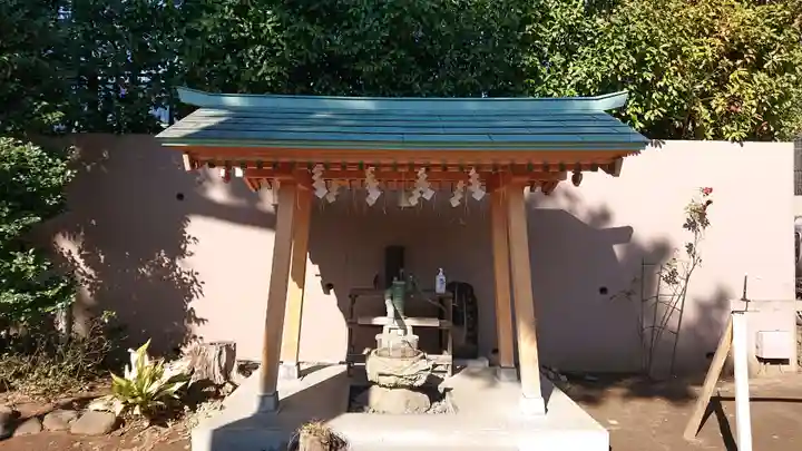 八雲氷川神社の手水舎
