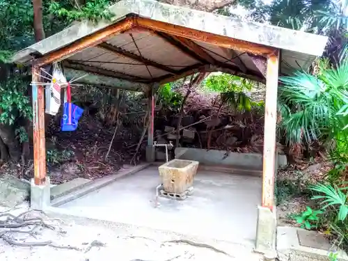 盛砂大日如來（安養寺管理）の手水舎