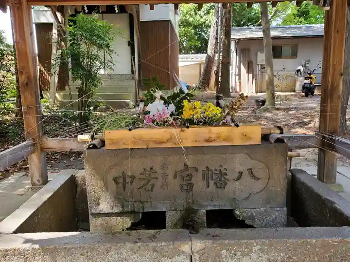 元石清水八幡神社の手水舎