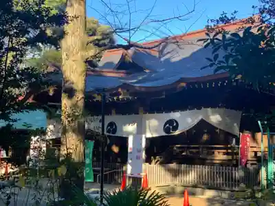 渋谷氷川神社の本殿・本堂