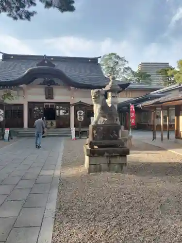 龍城神社の狛犬