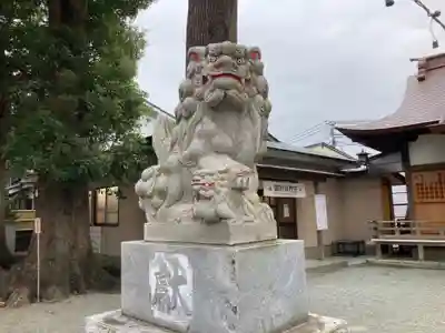 相模原氷川神社の狛犬
