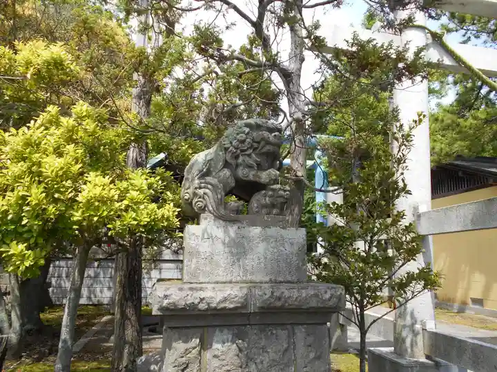 小名浜諏訪神社 ~海の鎮守様~の狛犬