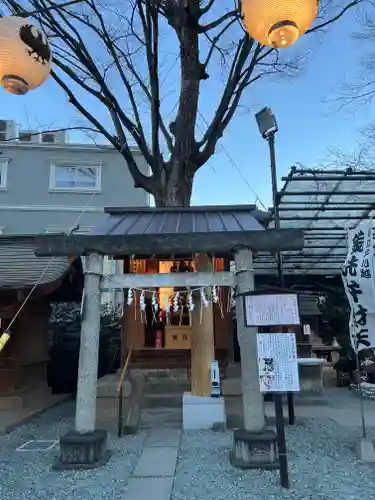 川越熊野神社の鳥居