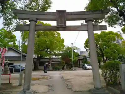 西古渡神社の鳥居