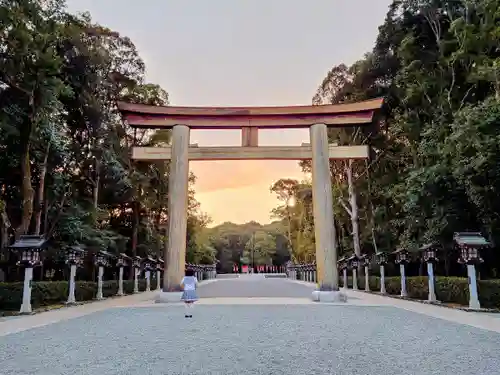 橿原神宮の鳥居