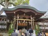 石切劔箭神社の本殿・本堂