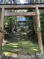上衣文神明社の鳥居