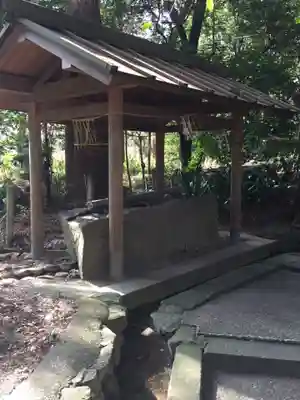 飯野高宮神山神社の手水舎