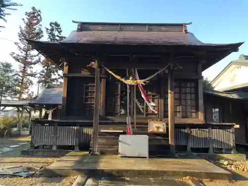 志波姫神社の本殿