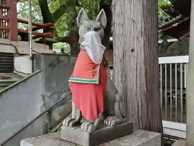 王子稲荷神社の狛犬