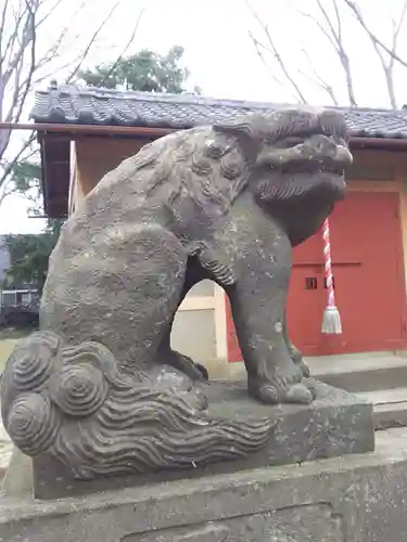 身代神社の狛犬