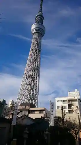 押上天祖神社の周辺